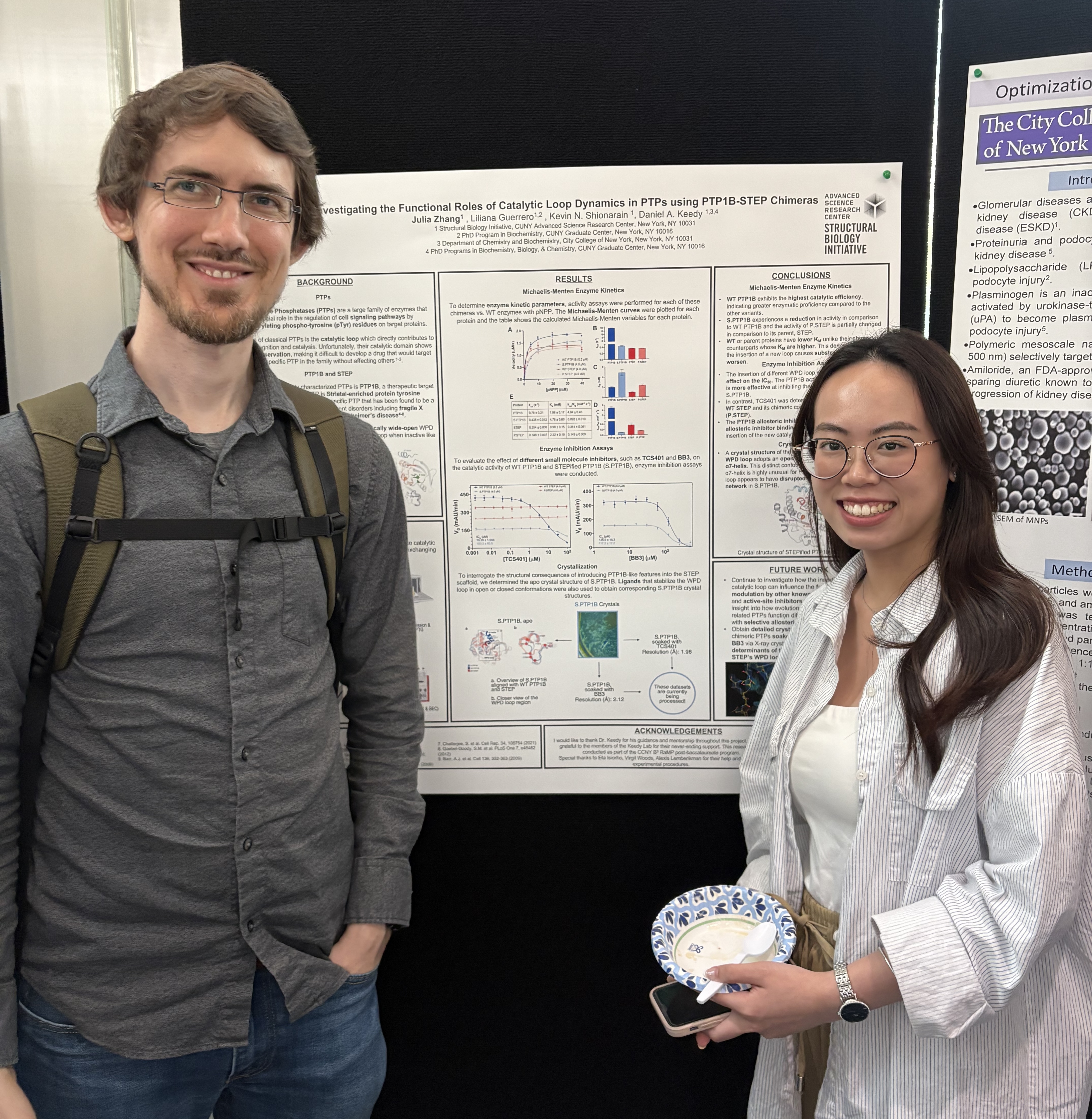 Julia at her end-of-summer 2025 RaMP poster session!