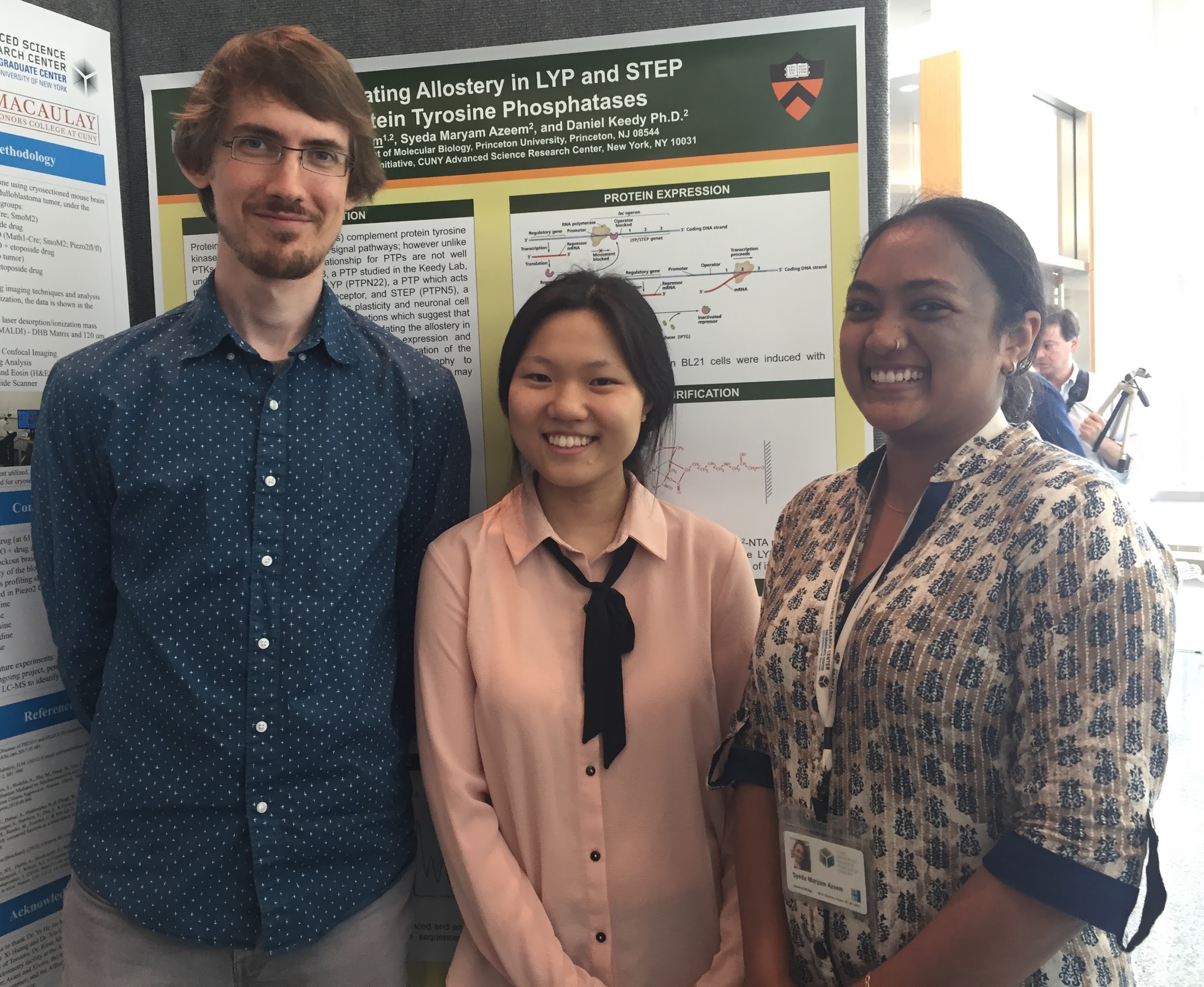 DK, Lily Kim, and Maryam Azeem in August 2019