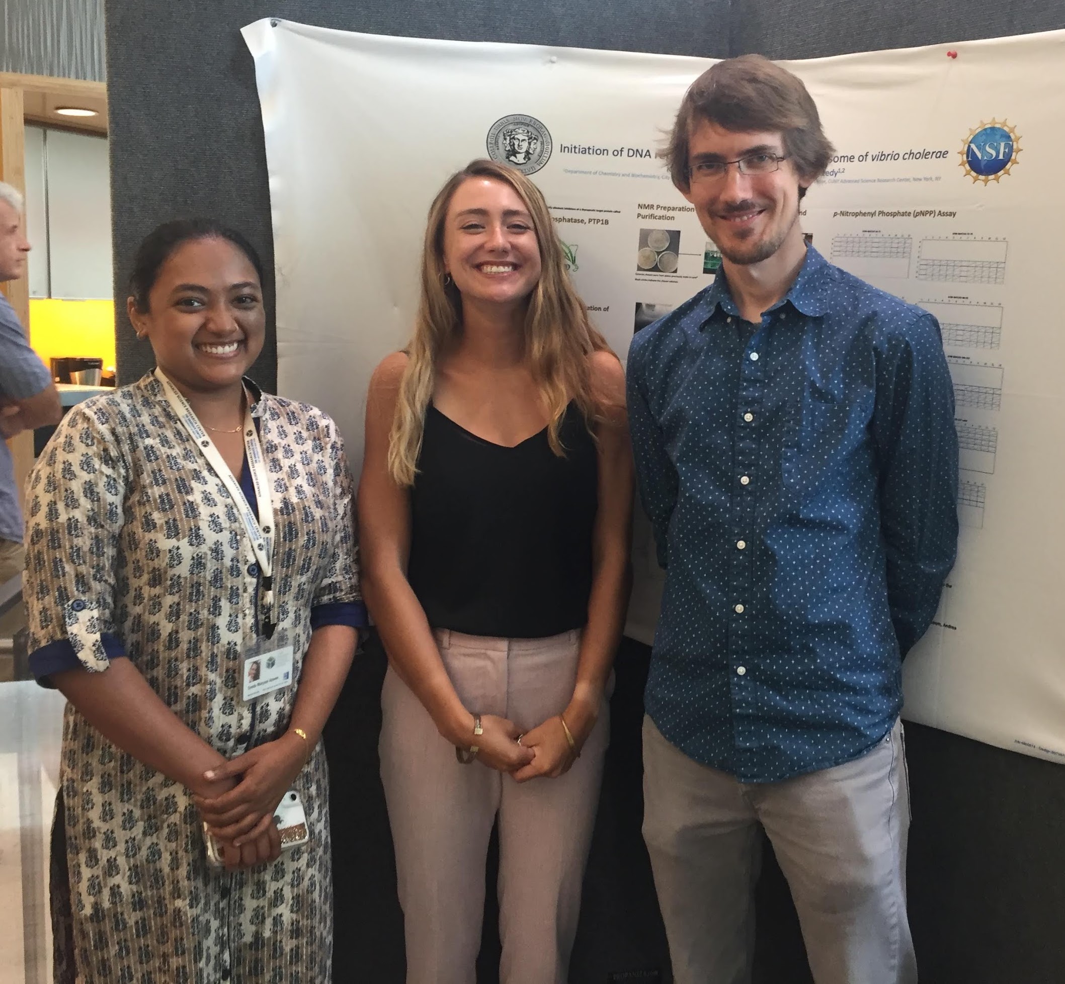 DK, Spring Smith, and Maryam Azeem in August 2019